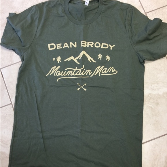 Mountain Man Dean Brody T- Shirt - Picture 1 of 2